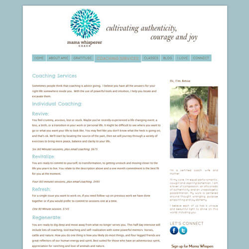 Mama Whisperer - Coaching Services